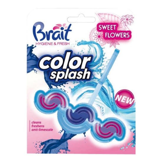 Obrázek Brait color splash WC závěska - sweet flowers